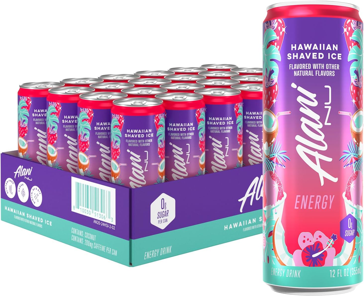 Alani Nu Hawaiian Shaved Ice Drink