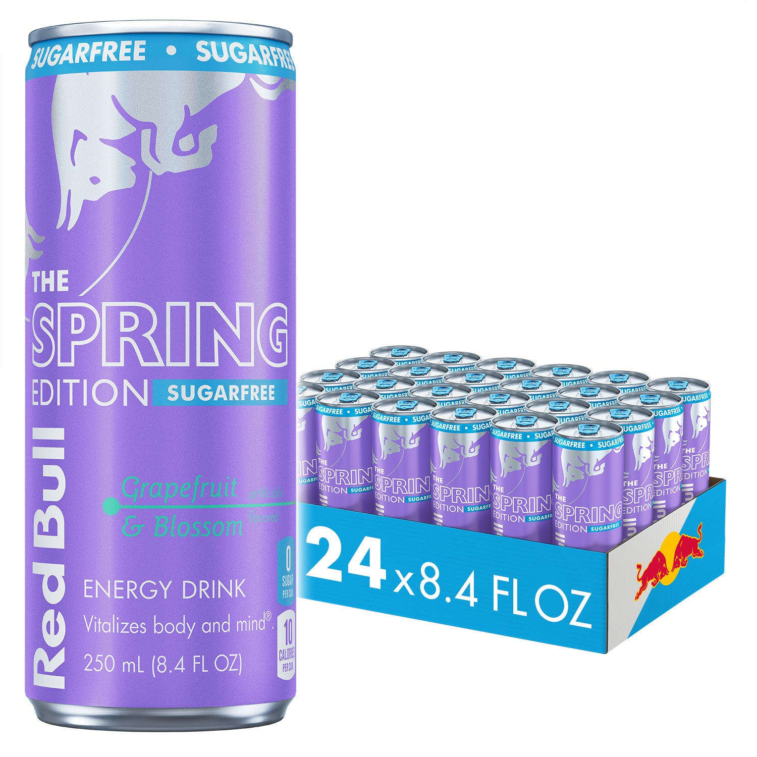 Sugar Free Red Bull Spring Edition Grapefruit & Blossom Energy Drink