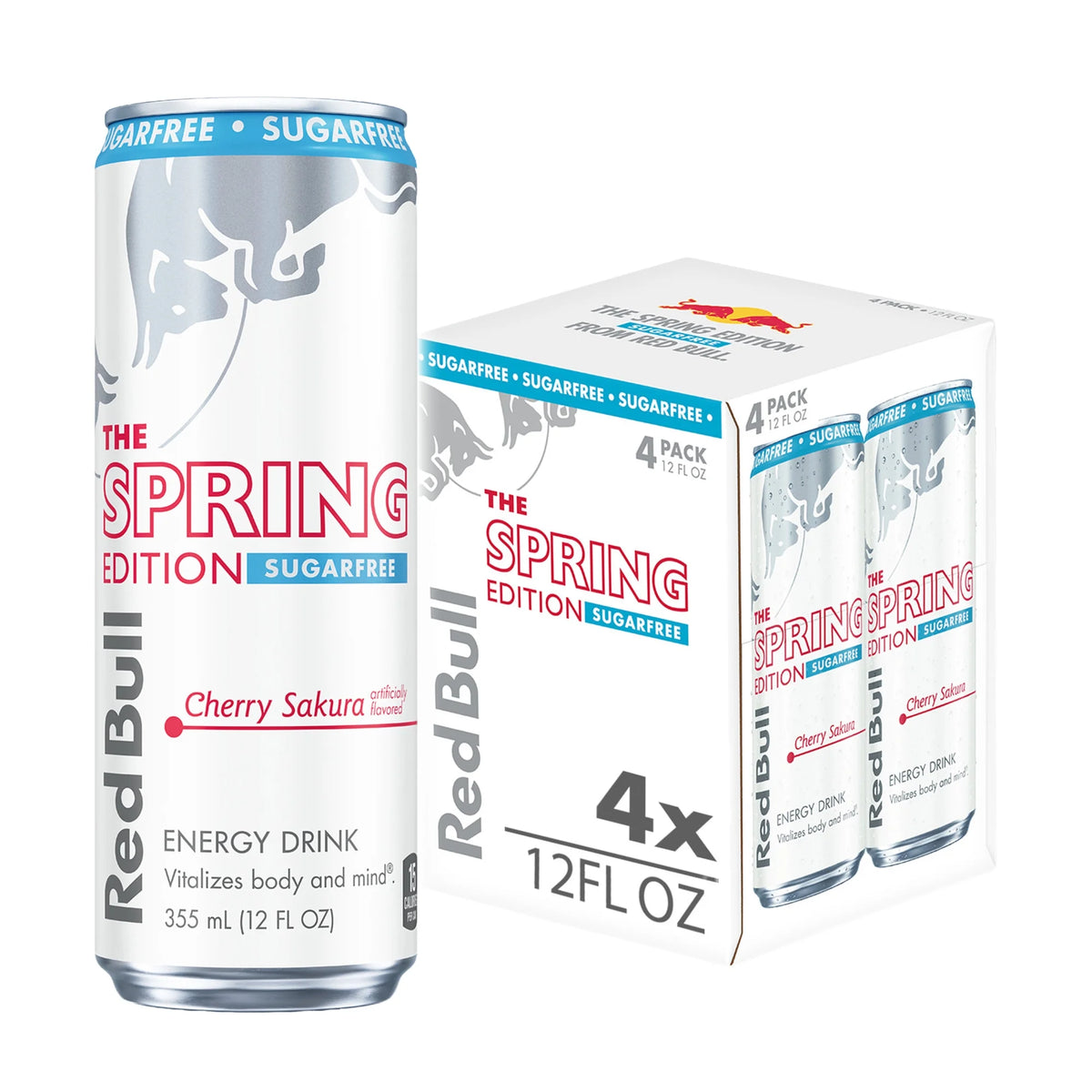 Red Bull Sugar Free Spring Cherry Sakura