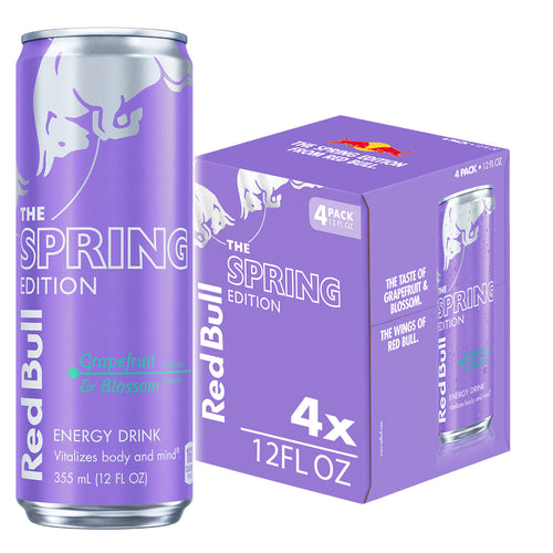 Red Bull Spring Edition Grapefruit & Blossom Energy Drink
